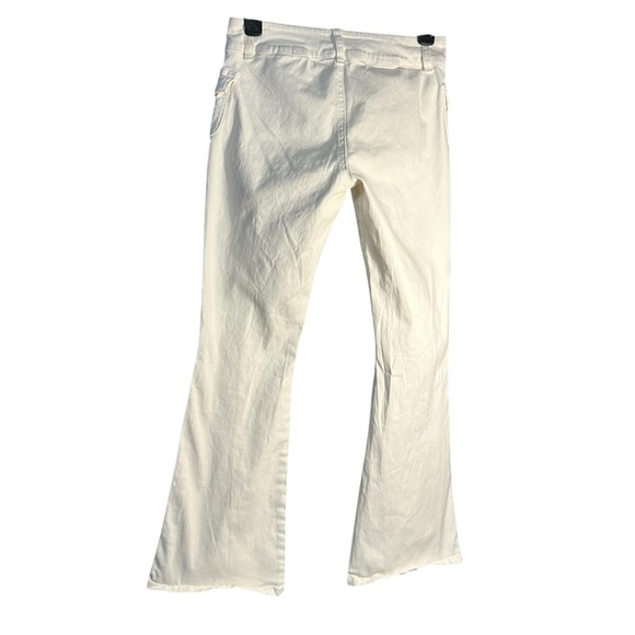 Altered State Emberly White Front Pocket Flare Jeans Sz Small - Picture 5 of 14